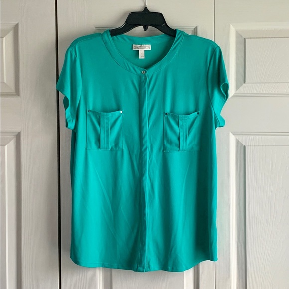 Dana Buchman Blouse EUC. - Picture 2 of 10